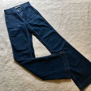 J Brand High Waist Wide Leg Jeans